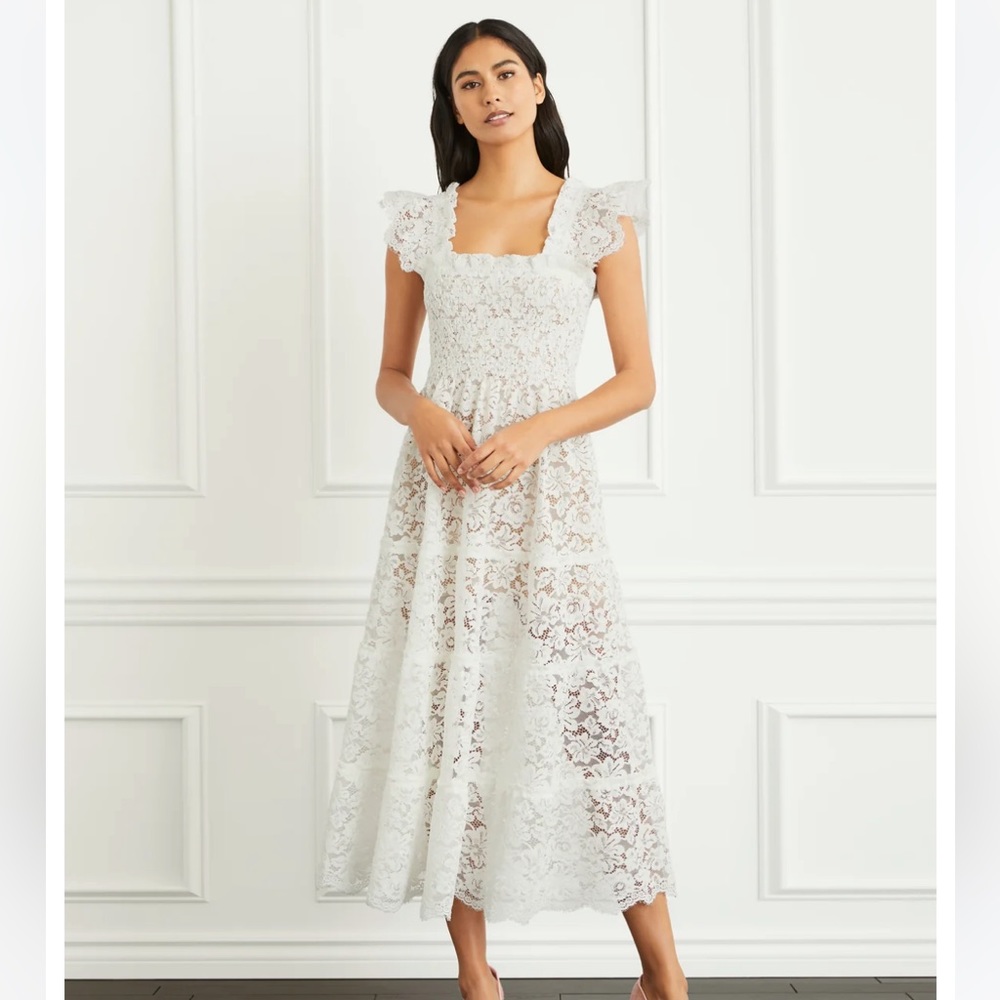 NEW Hill House Collectors Edition Ellie Nap Dress in White Lace 🎀